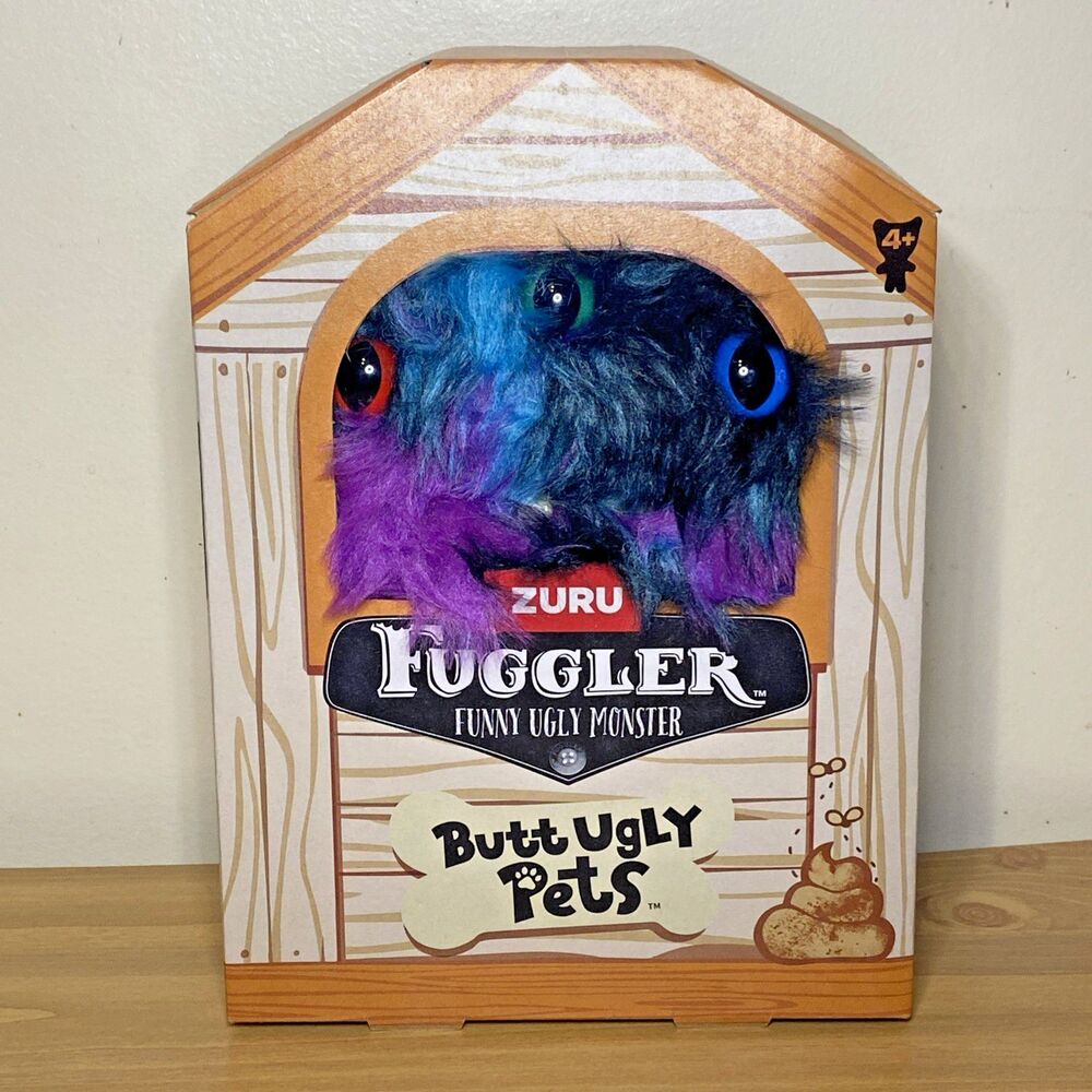 ZURU Fuggler Funny Ugly Monster – Reek-O Black Cat 9” | Butt Ugly Pets |